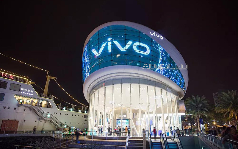 VIVO Lab旗艦店酷炫<a href=http://www.suerben.cn/toumingping/ target=_blank class=infotextkey>透明屏</a>效果